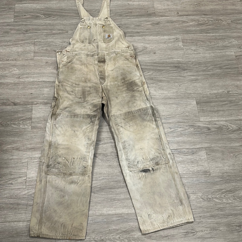 Carhartt work overalls size 34x32